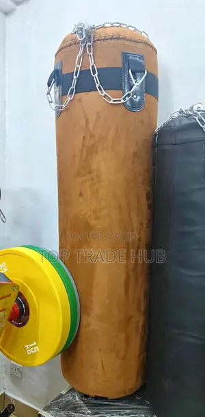 Punching Bag – 50kg, Heavy-duty, Pre-filled With Hanging Chains