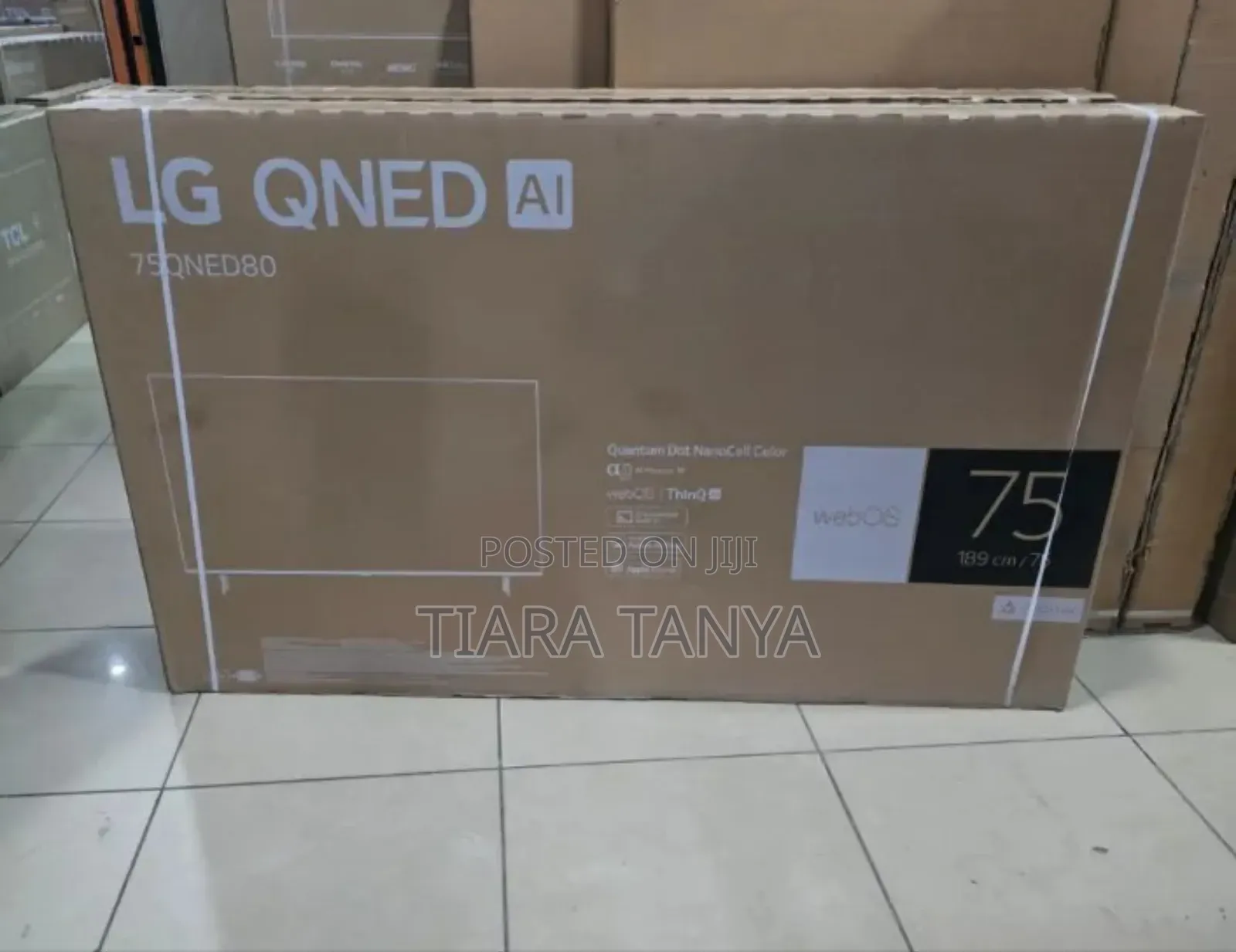 Lg 75" Qned80 Smart Ai Yv