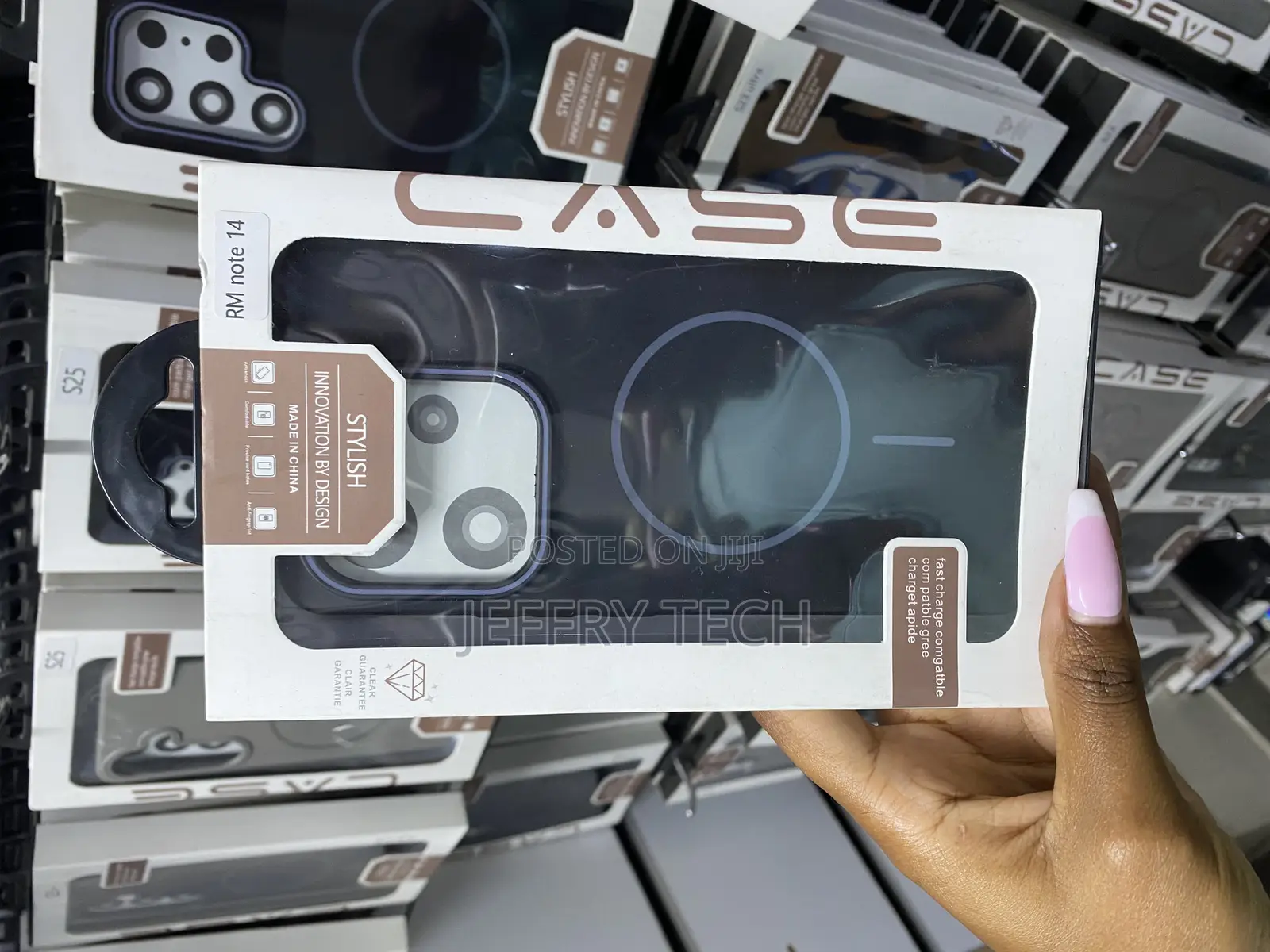 Effcotuo Syndee Magnetic Case for Xiaomi Redmi Note 14