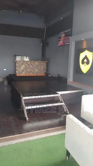 Club Stage Hire Set Up for an Artist .