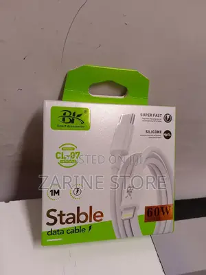 Stable Data Charging Cable Type C to iPhone 60w