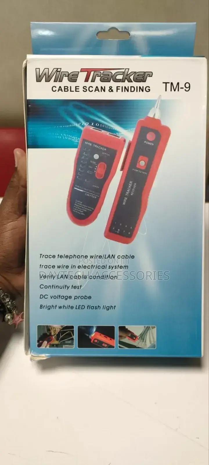 Wire Tracker Tm-9 Cable Testing and Tracing Tool.