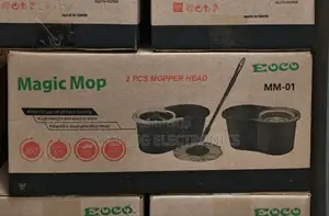 Microfibre Absorbent Cloth Rope, 3600 Eoco Spin Mop