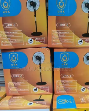 3 Speed - Urk 16 Inches Standing Fan - Efficient Low Noise