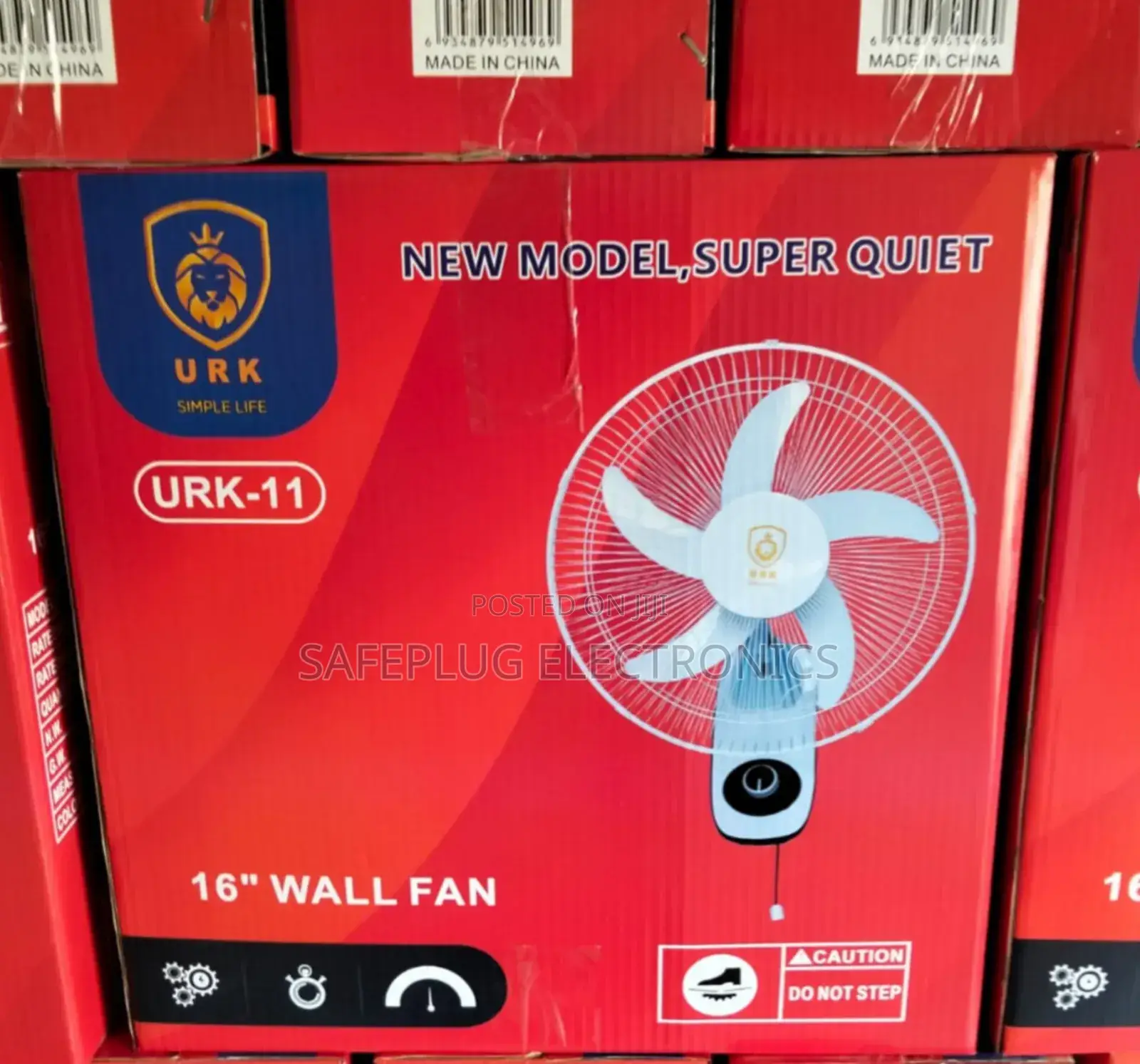 Urk 16 Inches Wall Fan - New Model