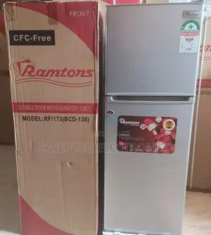Ramtons Rf/173, 2 Door Direct Cool Fridge, 128 Litres - (Silver)