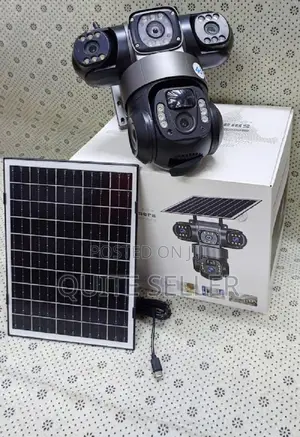 Riple-Lens 4g Solar CCTV , Camera With Built-in Battery