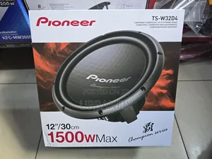Pioneer Double Coil Powerful 1500watts Bass Subwoofer Speaker