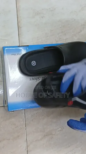 Black Safetywear Kitchen Shoe