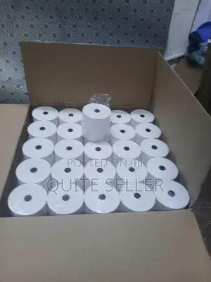 50 Pieces Rolls White Pure 80mmthermal Roll Paper