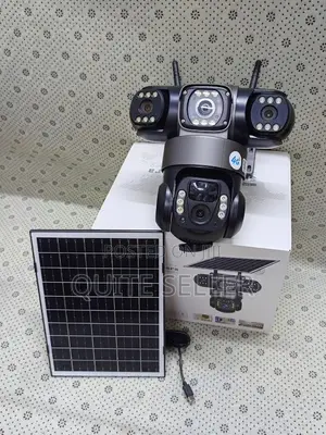 3 Screens 4g Solar Camera V380 Pro Outdoor Security 4g