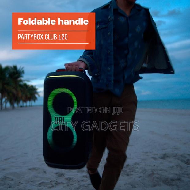 JBL Partybox Club 120 - Portable Speaker With Foldable Handle - thumbnail 2