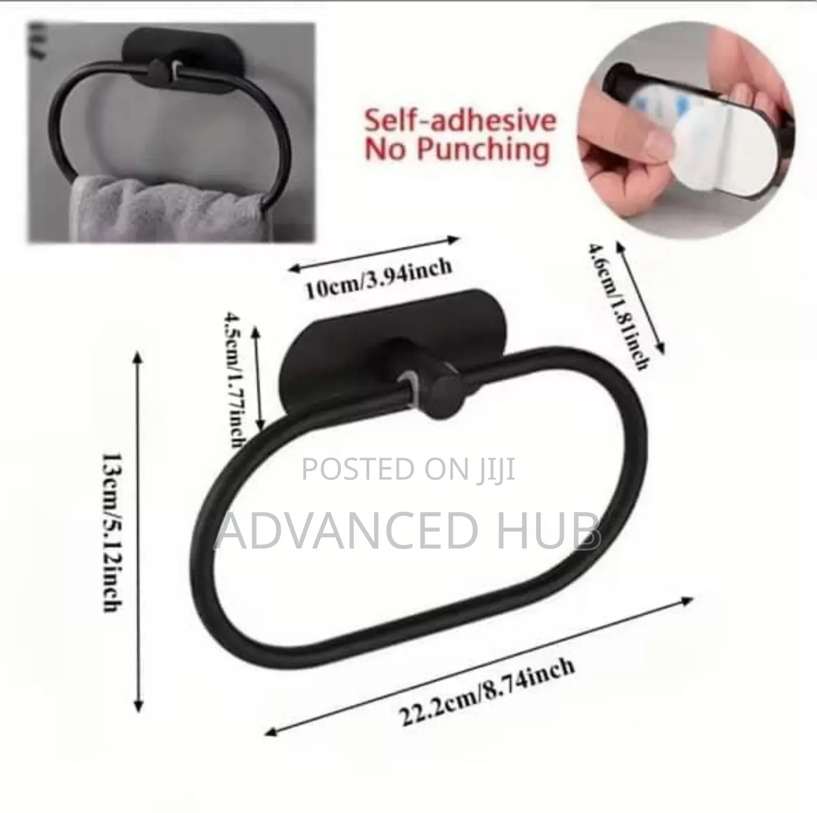 Self Adhesive Towel Ring Holder