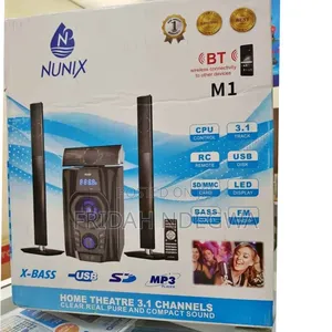 Nunix 3.1ch Nu- M1 Home Theater Speaker System