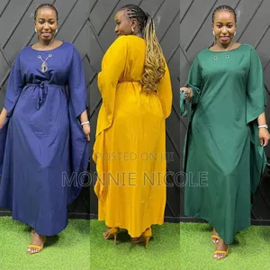 Free Size Plain Maxi Dress