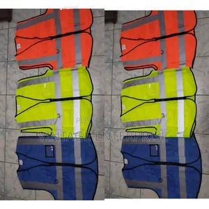 Reflective Vests Red Blue Yellow Orange