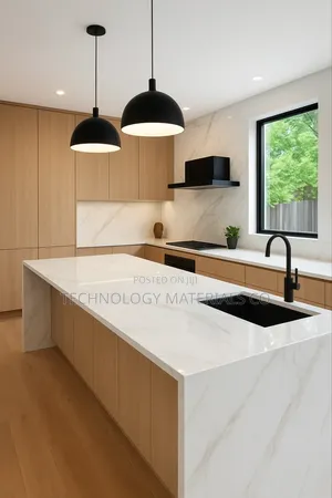 Marvel Gold White Island Sintered Stone 320cm by 160cm