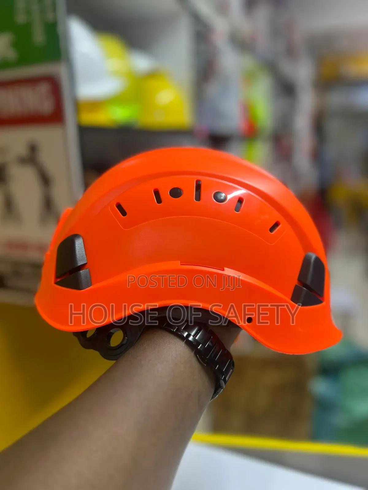 Abs Works At Height Hard Hats