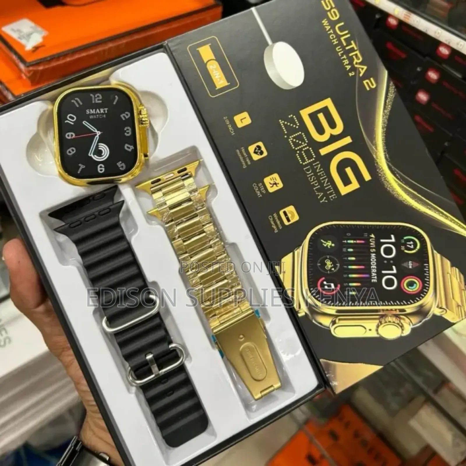 Smart Watch Hd Display Bluetooth Calls Straps Notification Smartwatch