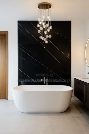 Marquina Black Ark Island Sintered Stone (320cm * 160cm * 12mm)