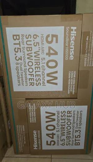 Hisense 540 Watts 5.1ch Hs5100 Hisense Sound Bar