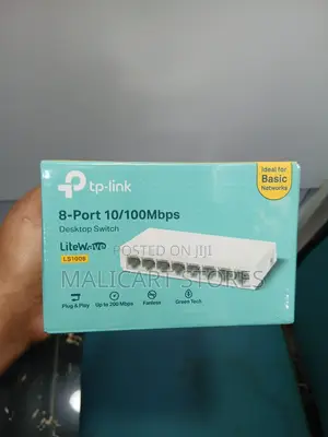 Tp-Link 8-Port 10/100mbps Desktop Switch – Tl-Ls1008