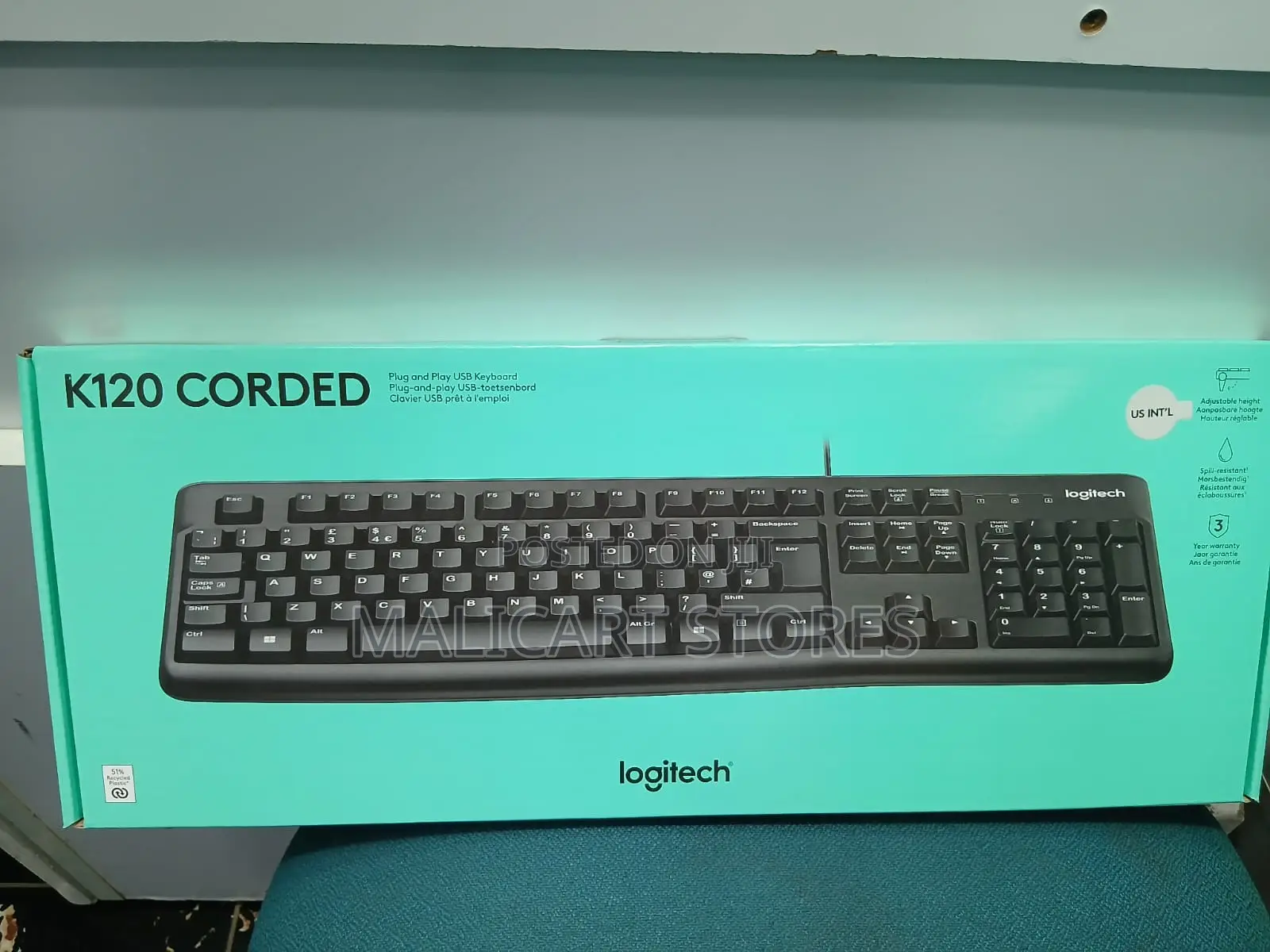 Logitech Usb Corded Keyboard