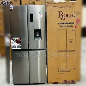 Roch Side by Side 439l Arfr-540sbw-B Refrigerator Quiet Operation,