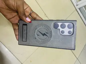 S23 Ultra Magnetic Leather Case Cover