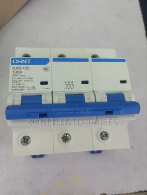 MCB Triple Pole 100 Amps Chint Ftys