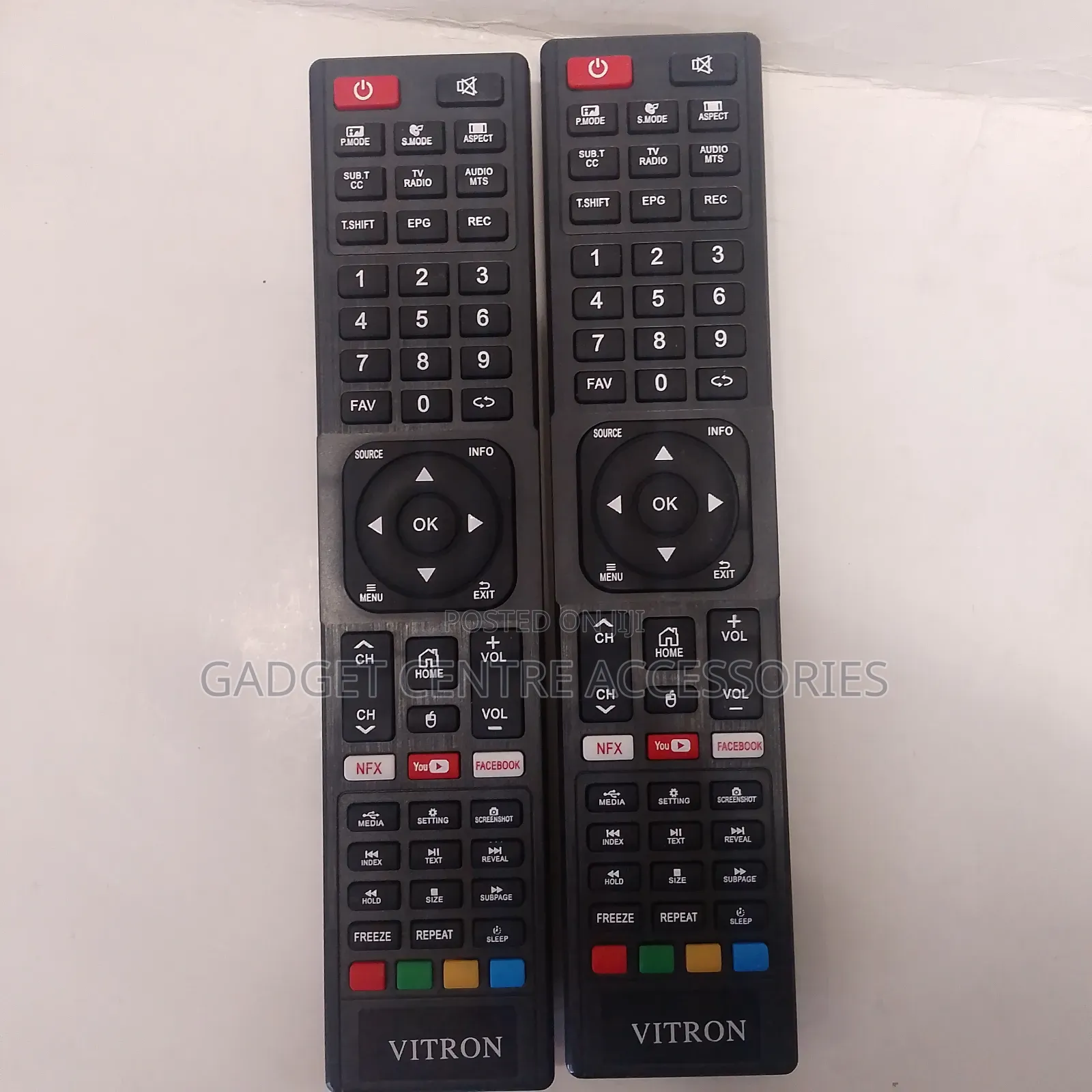 Vitron Facebook Replacement Remotes