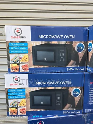 Smart Pro 20l Digital Microwave Oven Black