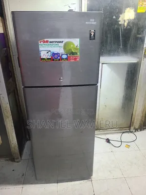 Silver Hotpoint Refrigerator Fridge