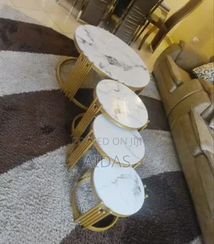 4 in 1 Executive Pure Marble Table Set
