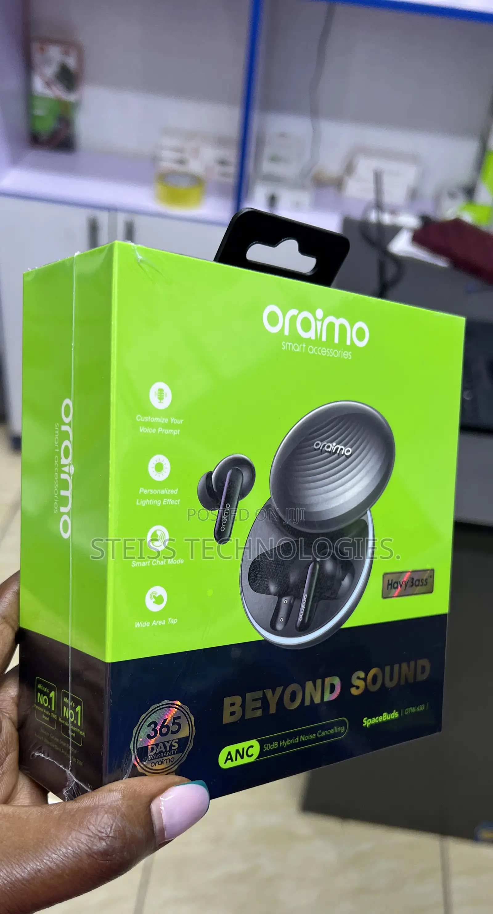 Oraimo-Wireless Spacebuds.