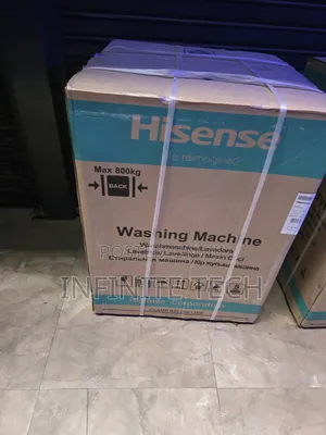 Hisense 7 Kgs  Front Load Automatic Washing Machine – Grey