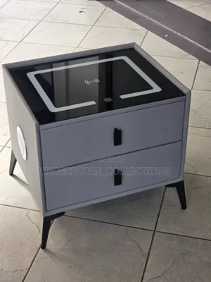Modern Style Intelligent Nightstand With 2 Drawers*