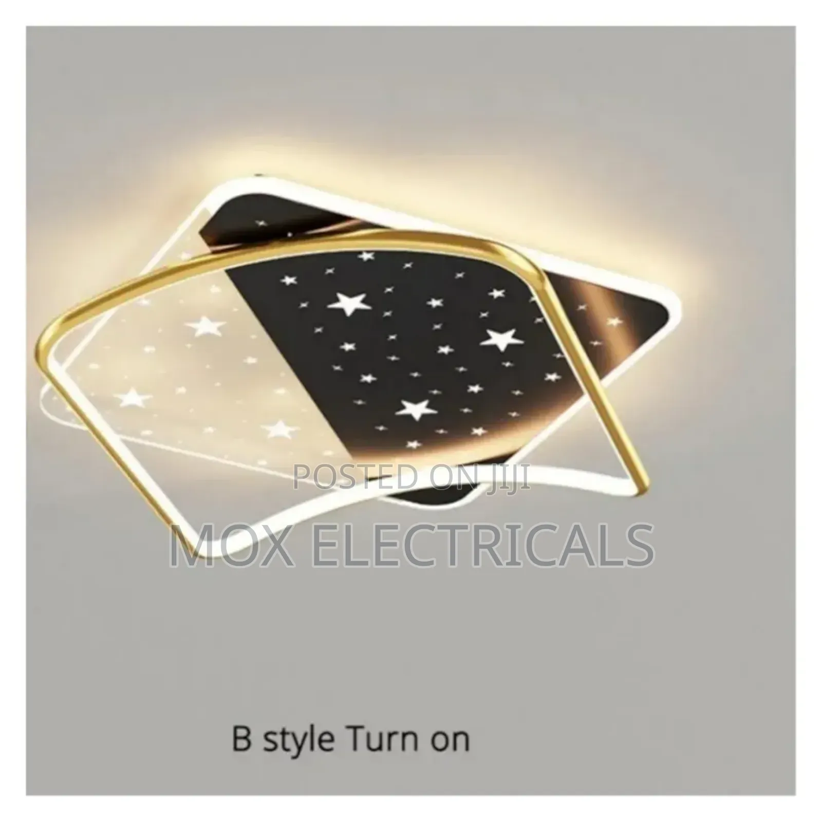 Flush Mount Bedroom Kitchen Island Table Remote Control Ceiling Lamp