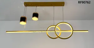 Height Adjustable Ceiling Hanging Lamp Fixture for Living Room, Dining