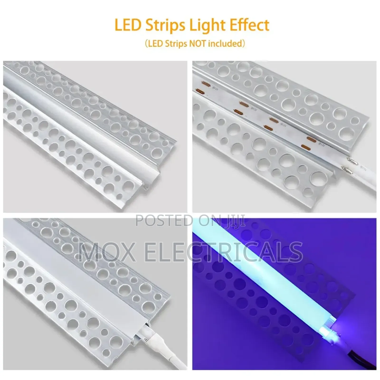 Plaster-in Led Profile