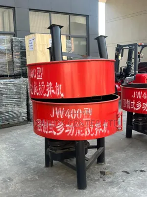 Jw400 Pan Mixer Machine