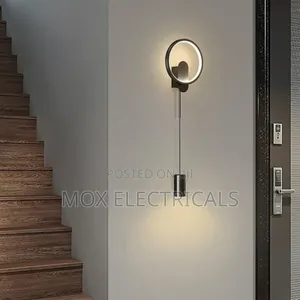 24w Industrial Hanging Wall Light, 3 Color Modes