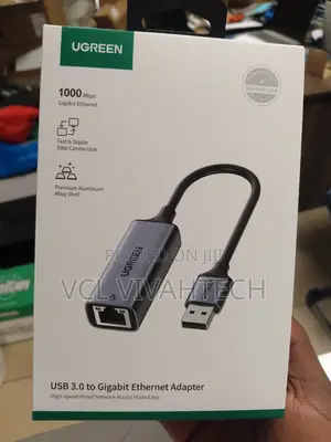 Ugreen Usb-a 3.0 to Rj45 Gigabit Ethernet Adapter (Space Gray)