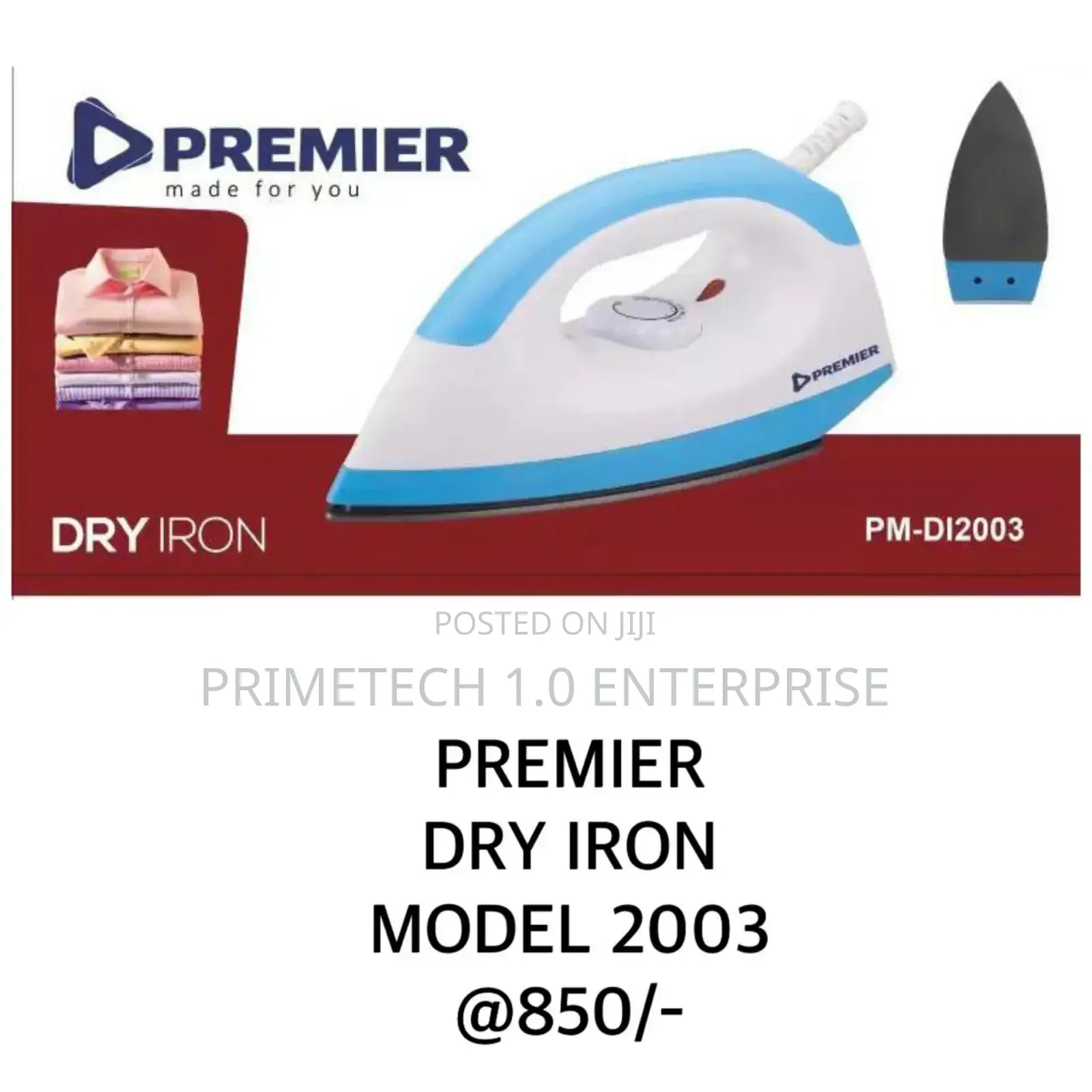 Premier Dry Iron Box Model 2003