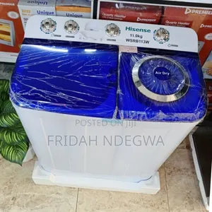 Hisense Twin Tub Top Load Semi Automatic Washing Machines 11 KGS