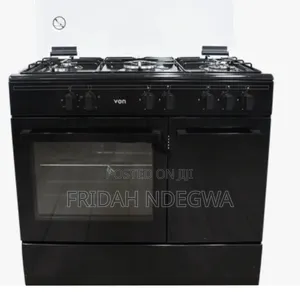 60*90 Von Vcf965031nsk Freestanding Cooker – 5 Gas Burners,