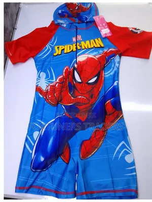 Spiderman Swimming Costume for Kids