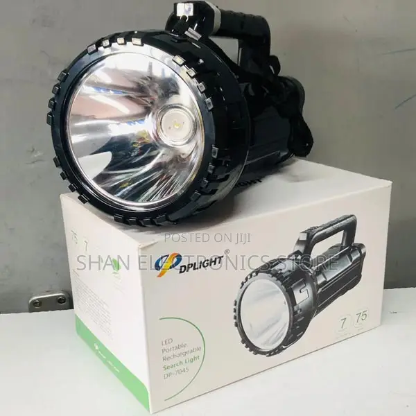 Led Portable Rechargeable Search Flashlight Torch