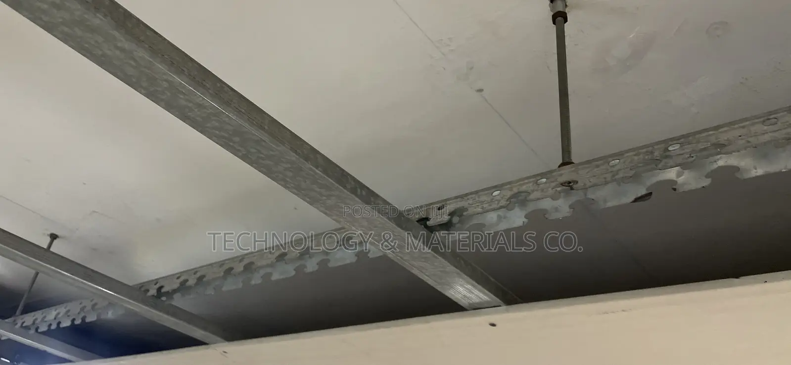 Gypsum Ceiling Suspension Using Vkeel System