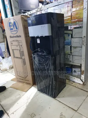 Electromate Top Load 3 Taps Hot Normal and Cold Dispenser White Black,